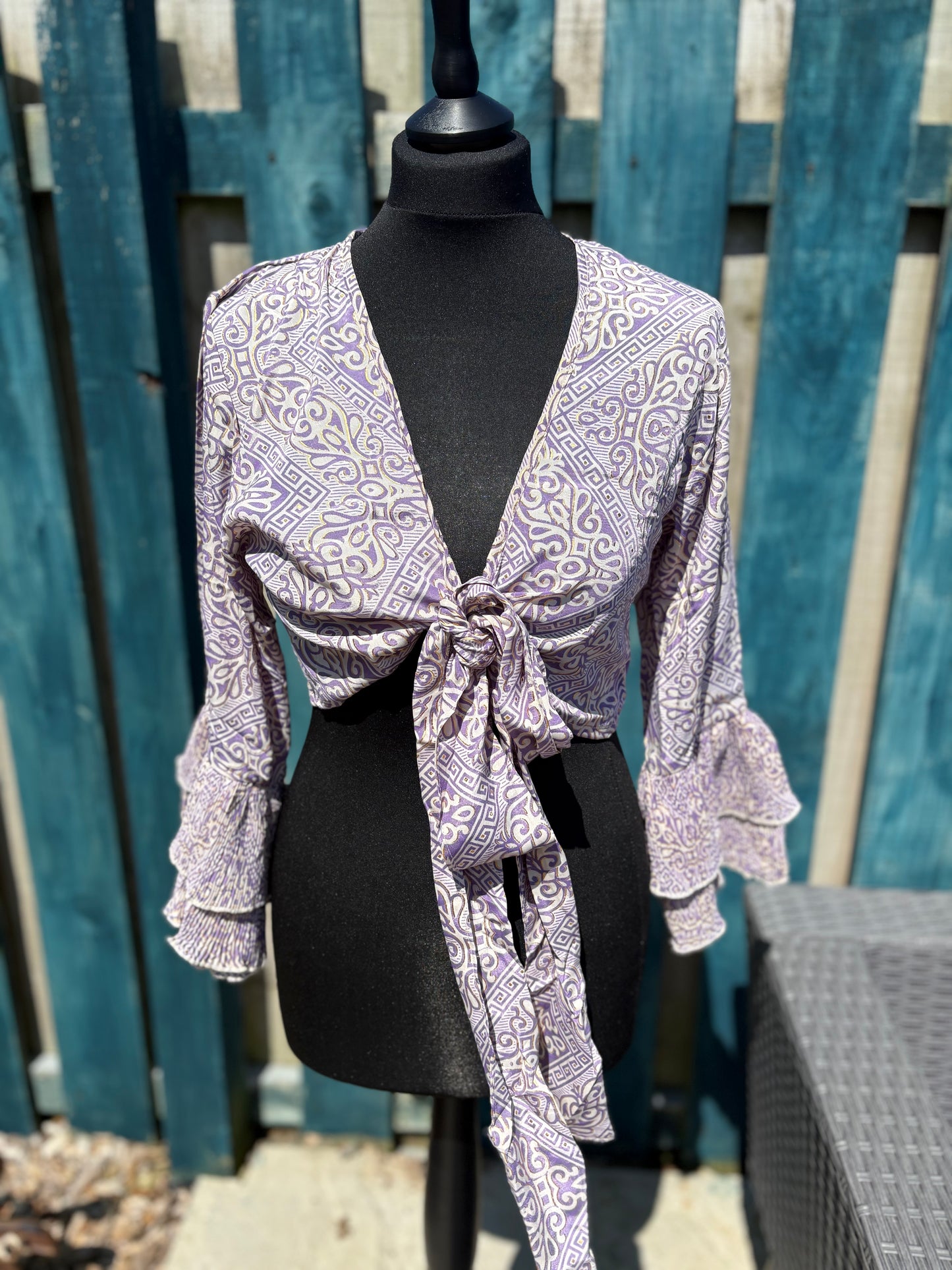 Boho Tie Up Top