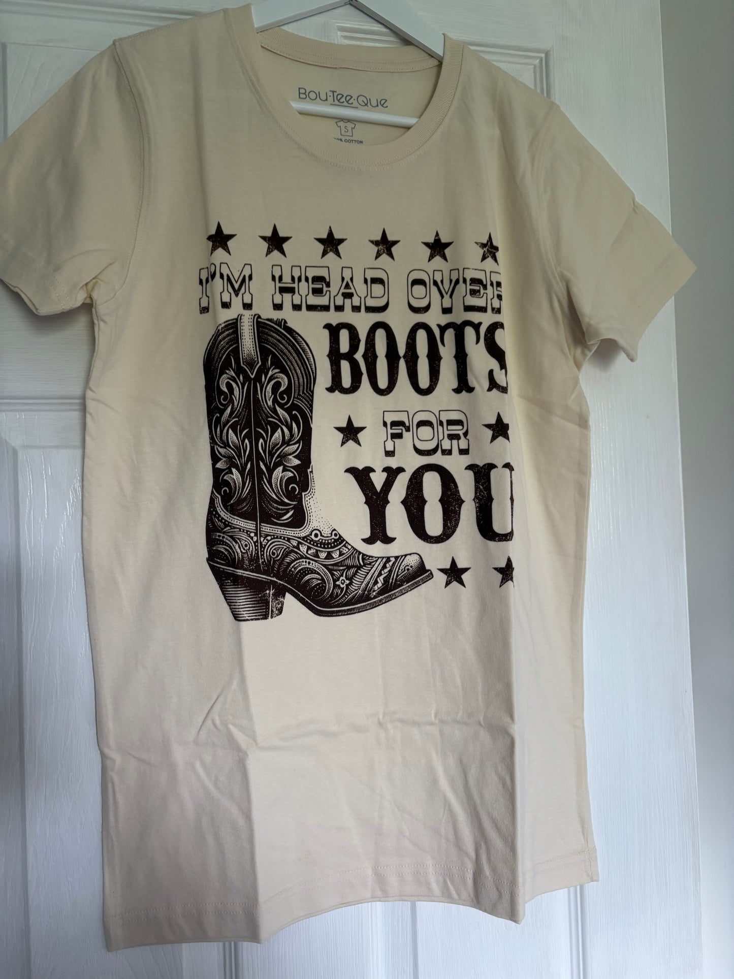 I'm Head Over Boots For You Top