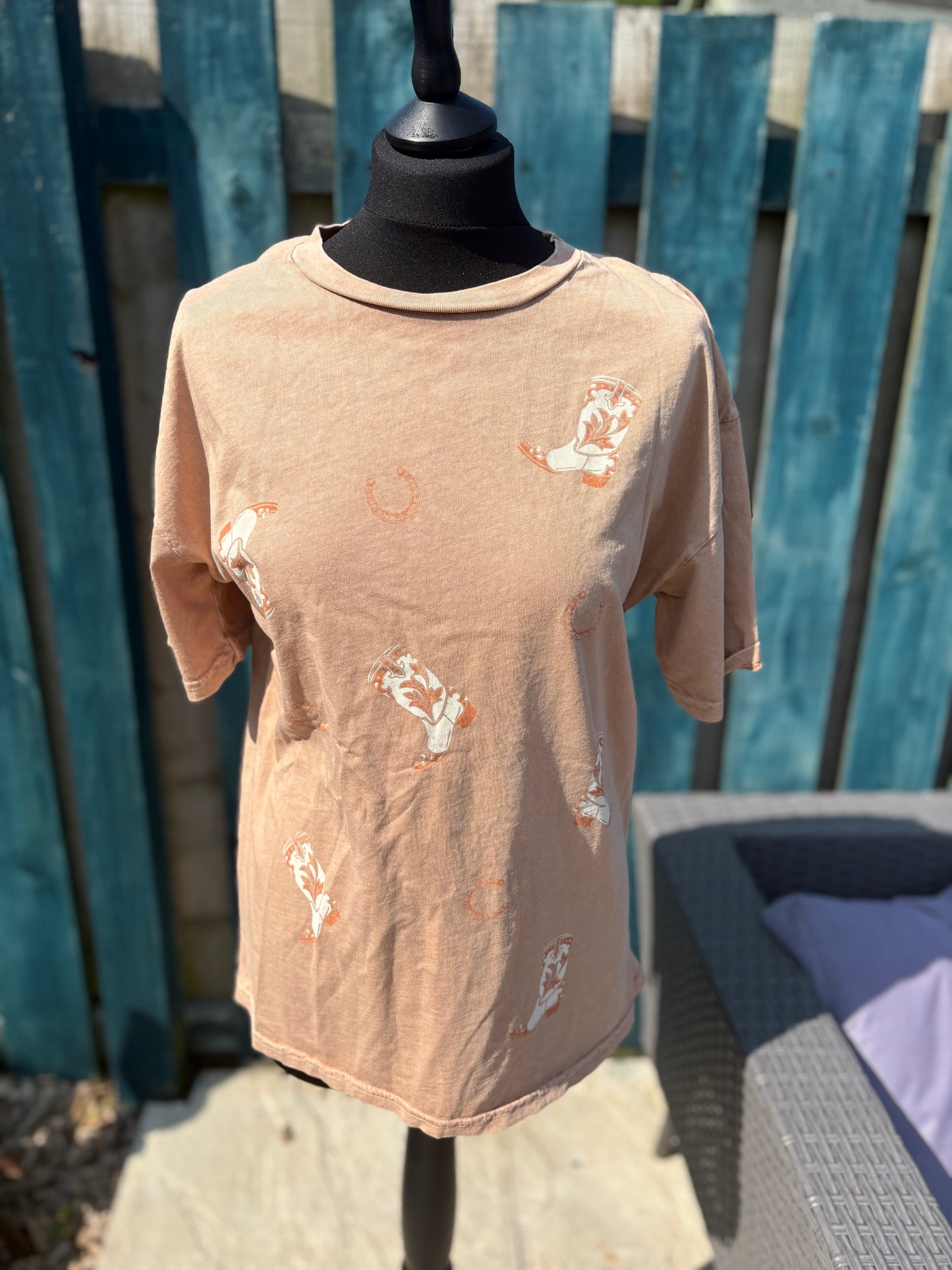Boots Allover Mineral Wash Tee