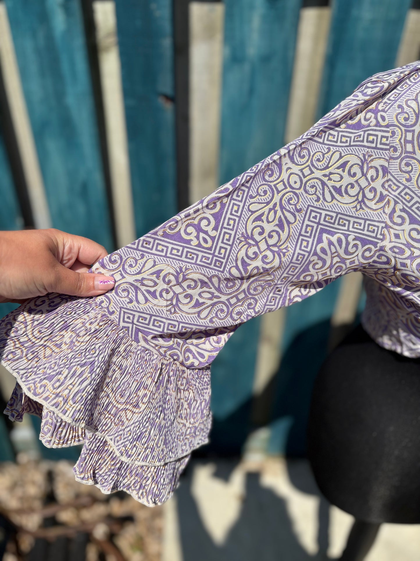 Boho Tie Up Top