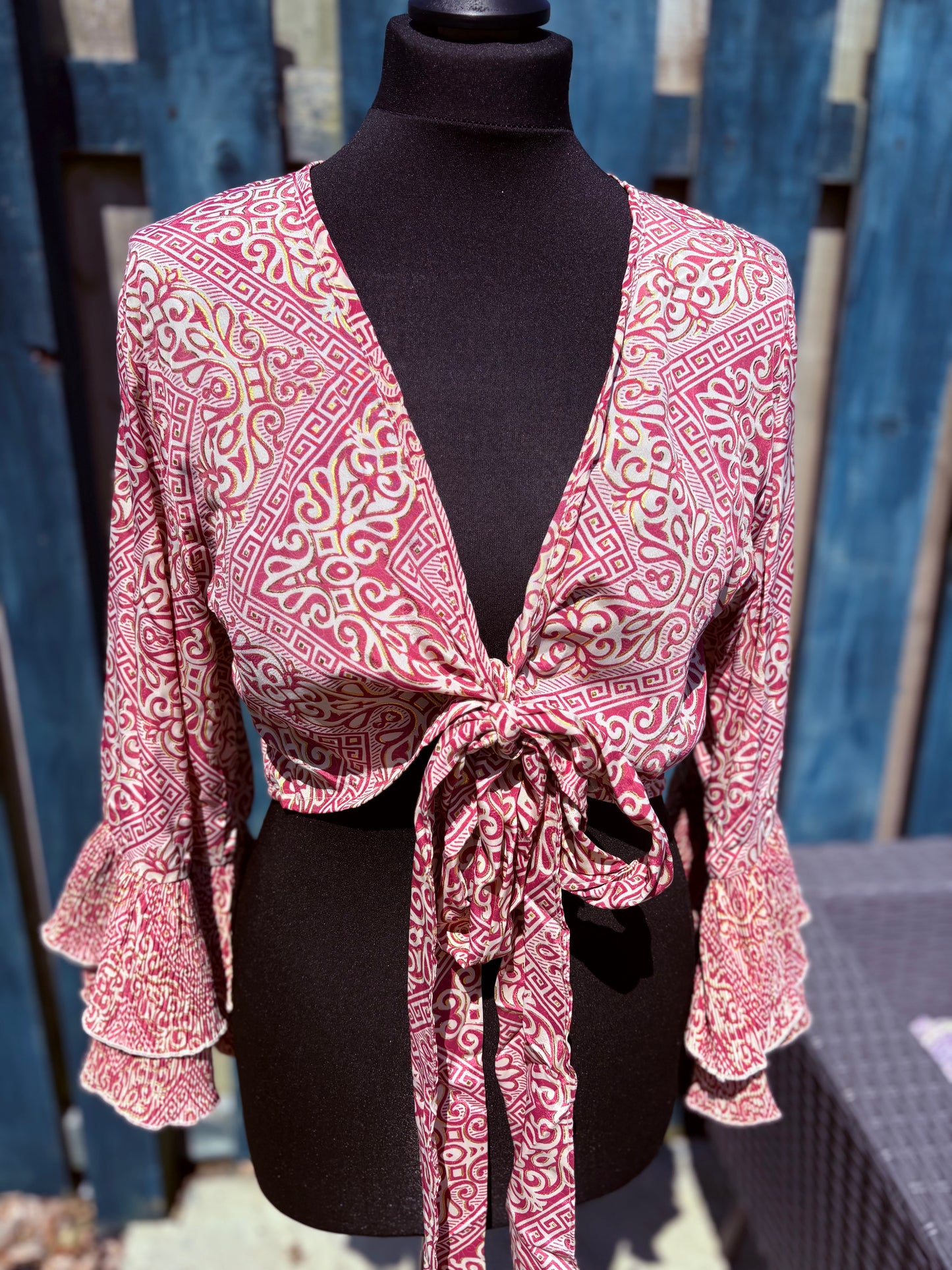 Boho Tie Up Top