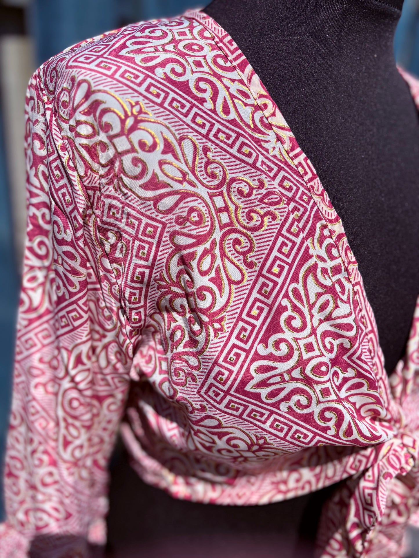 Boho Tie Up Top