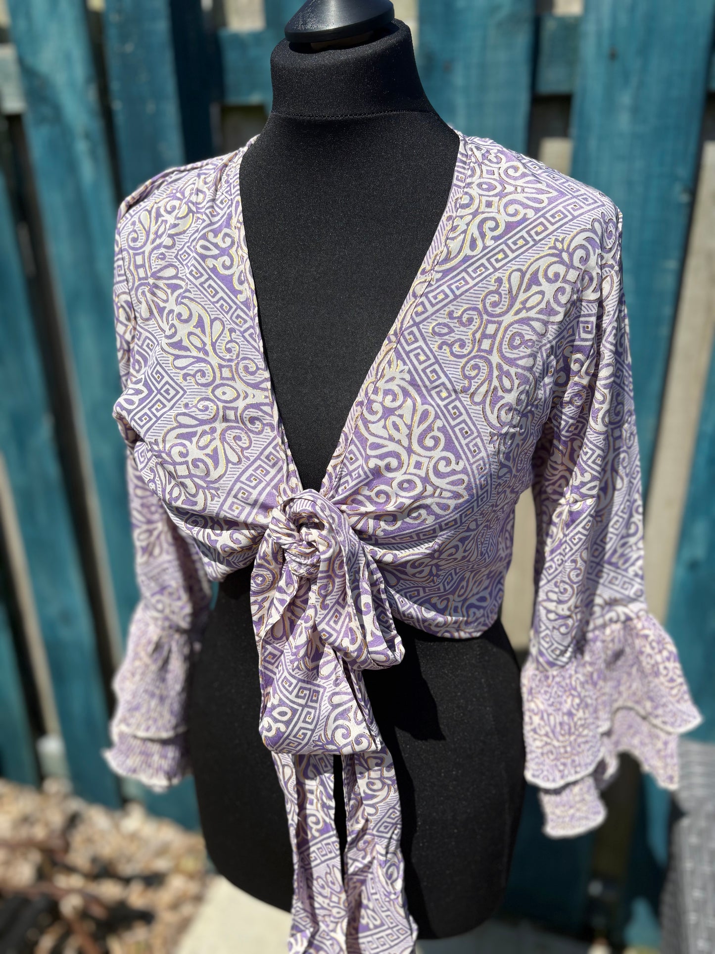 Boho Tie Up Top