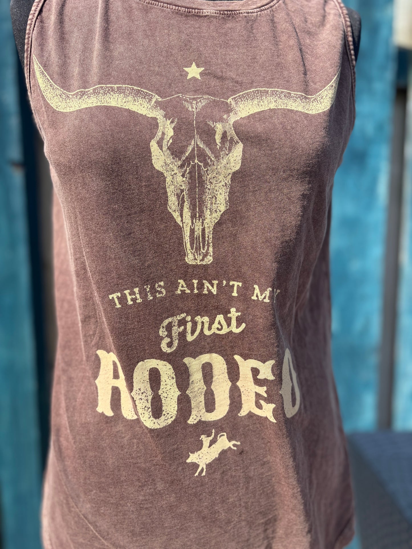 This Ain't My First Rodeo Vest Top