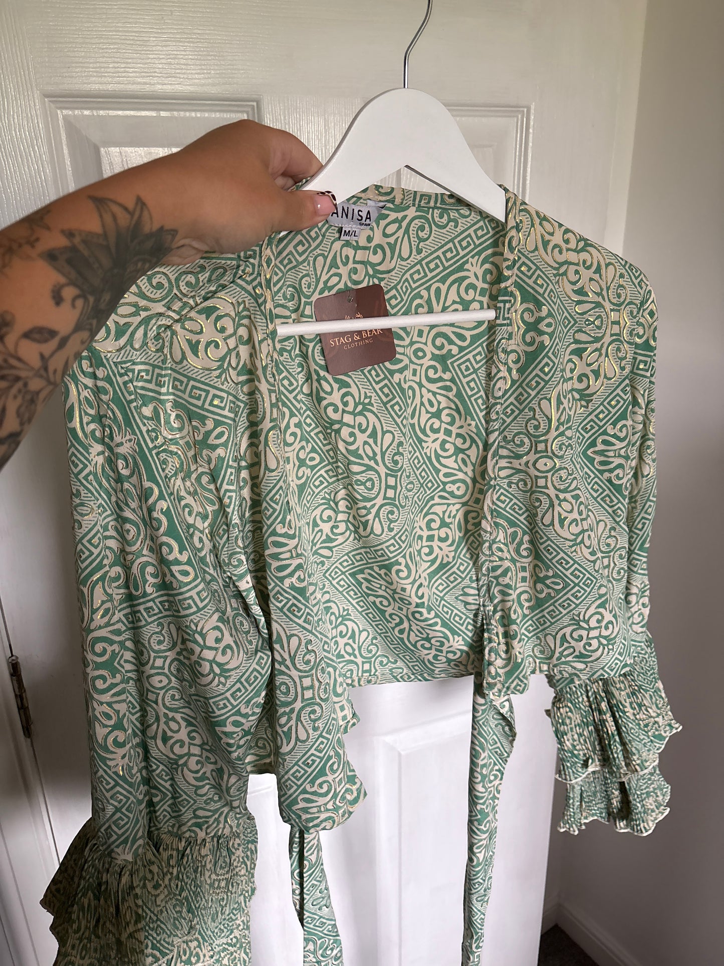 Boho Tie Up Top