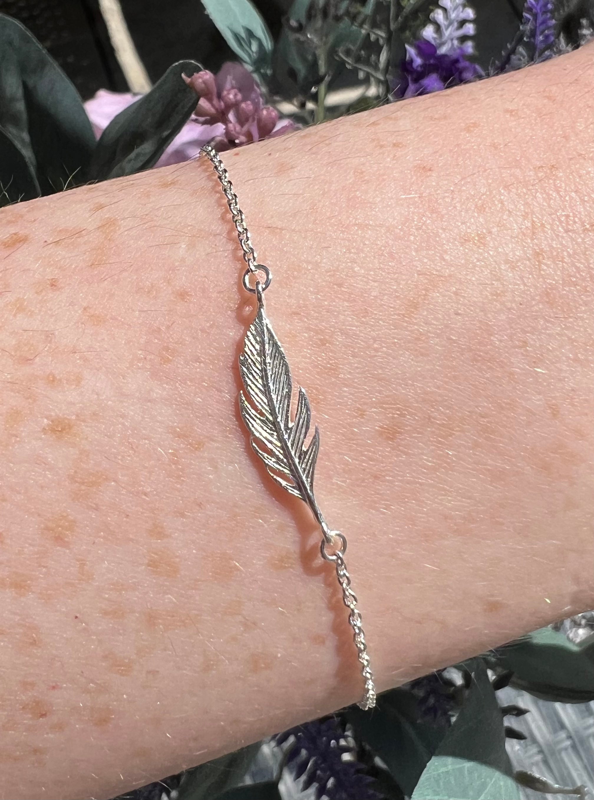 Bracelet 2024 with feather