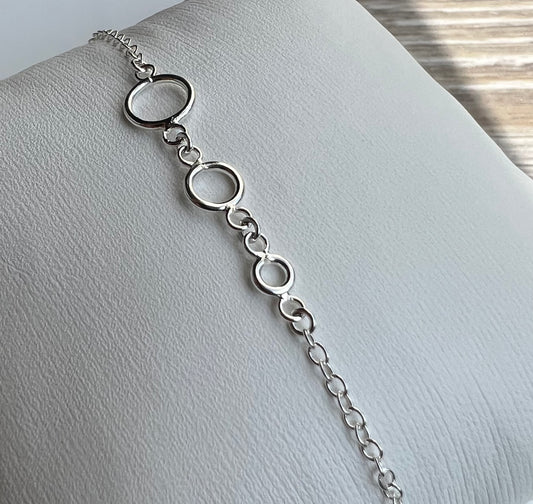 Triple Circle Bracelet