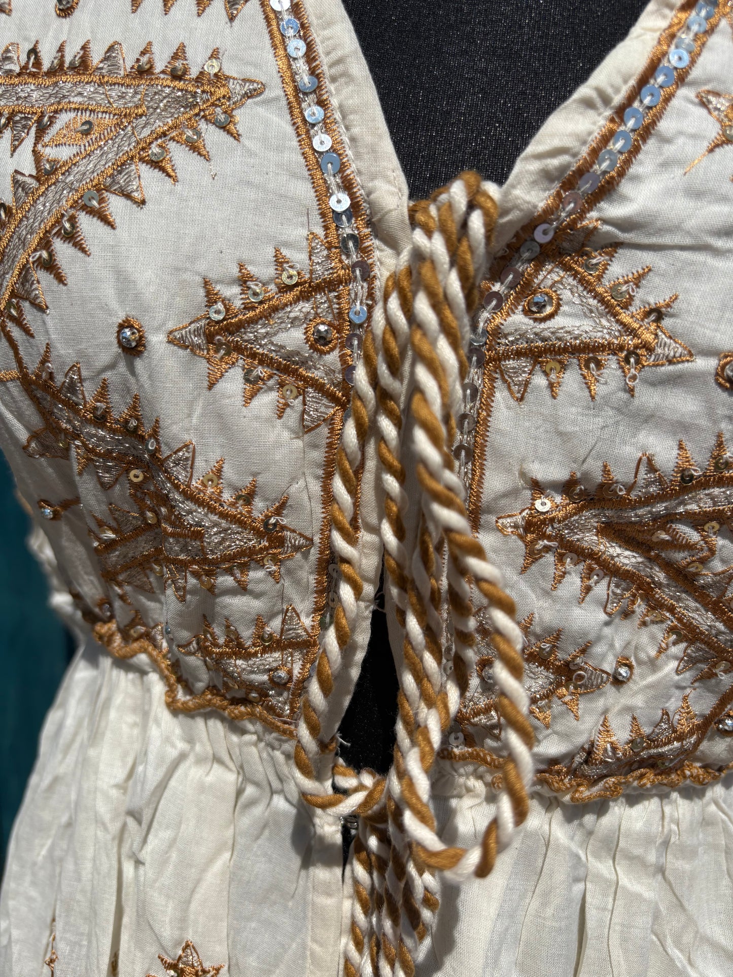 Embroidered Dress/Kimono