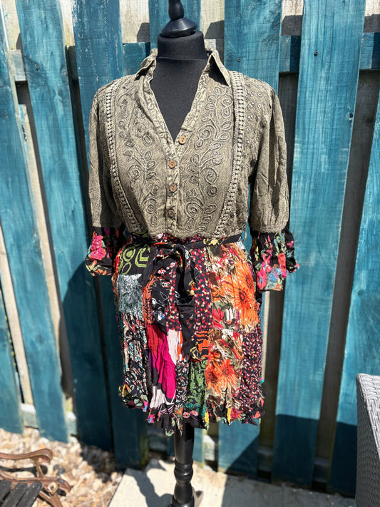 Patchwork Dress
