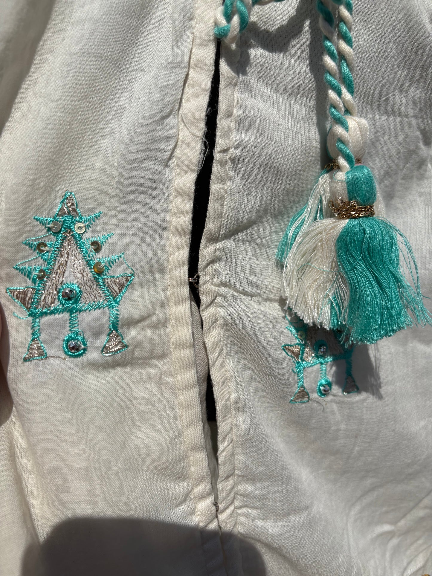 Embroidered Dress/Kimono