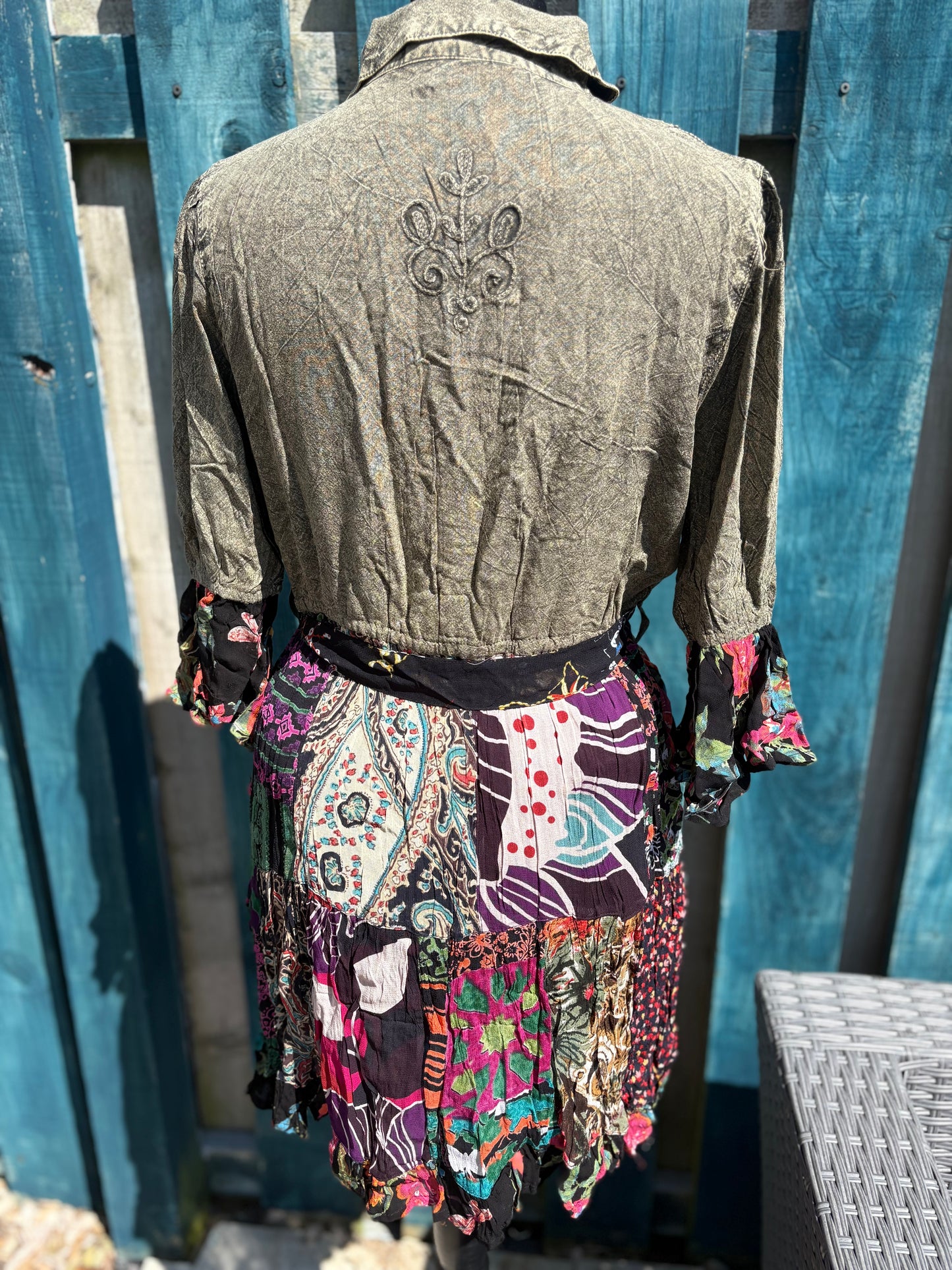 Patchwork Dress