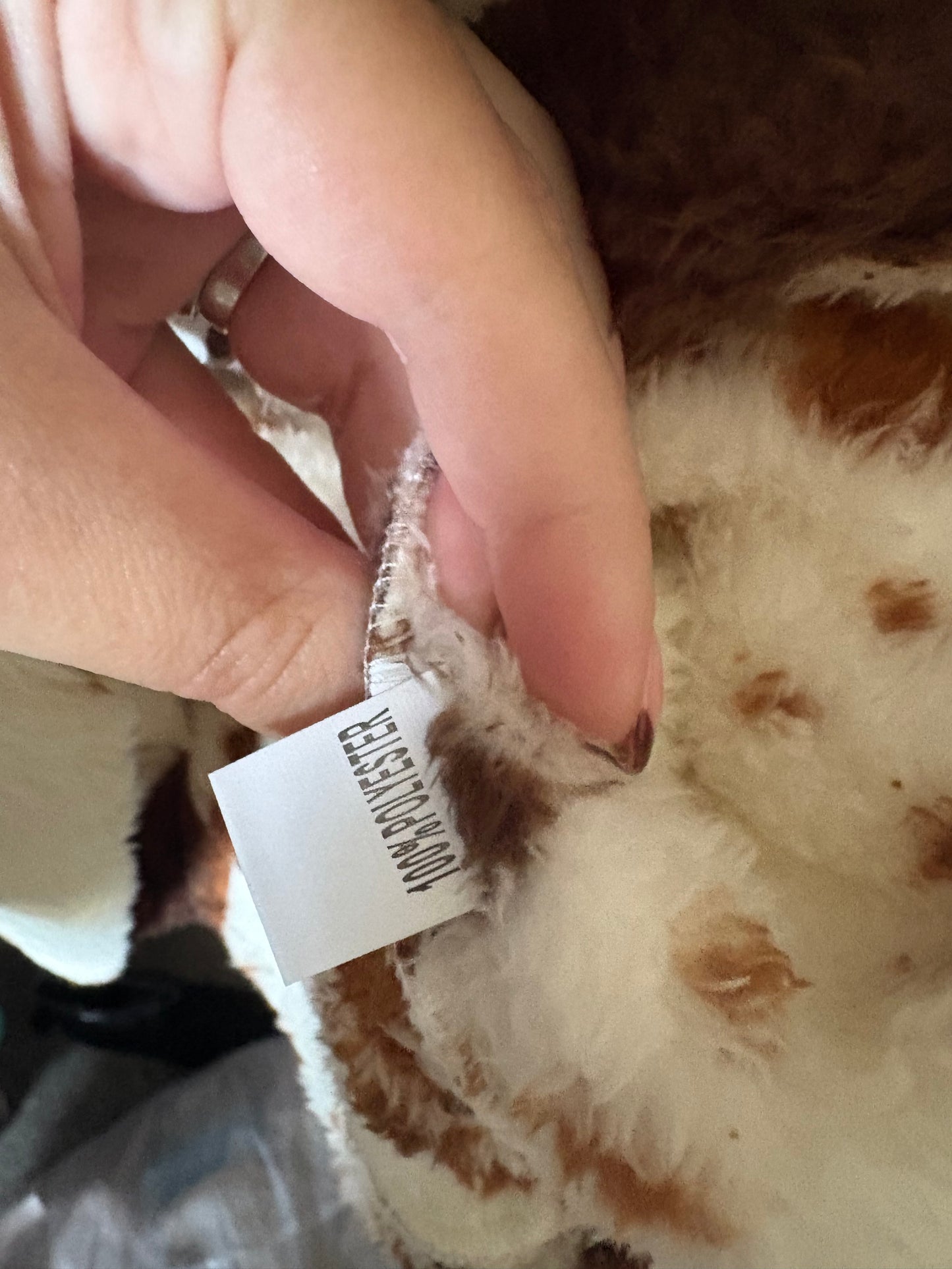 Cowprint Fleece Jumper