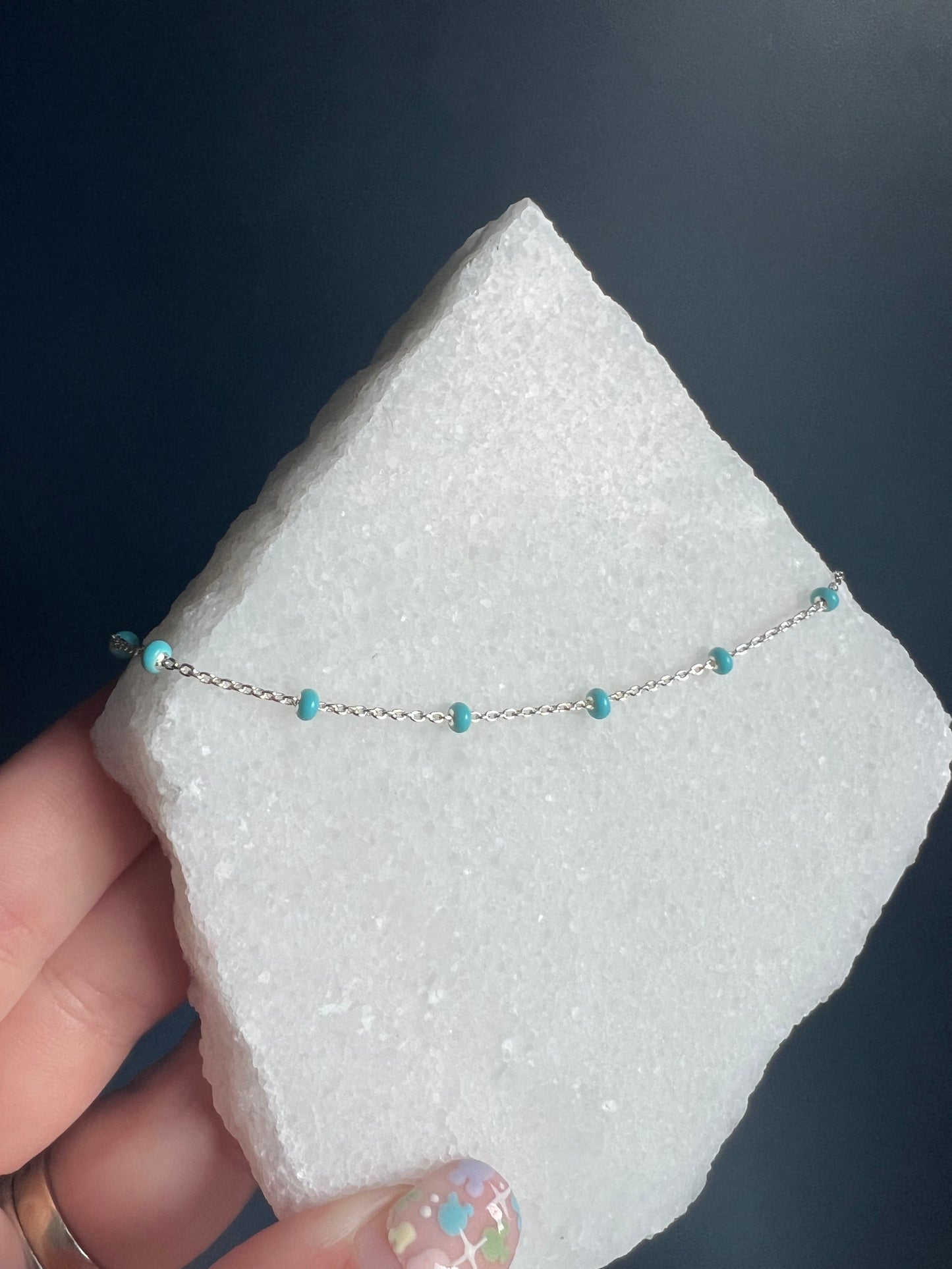 Dainty Turquoise Bracelet