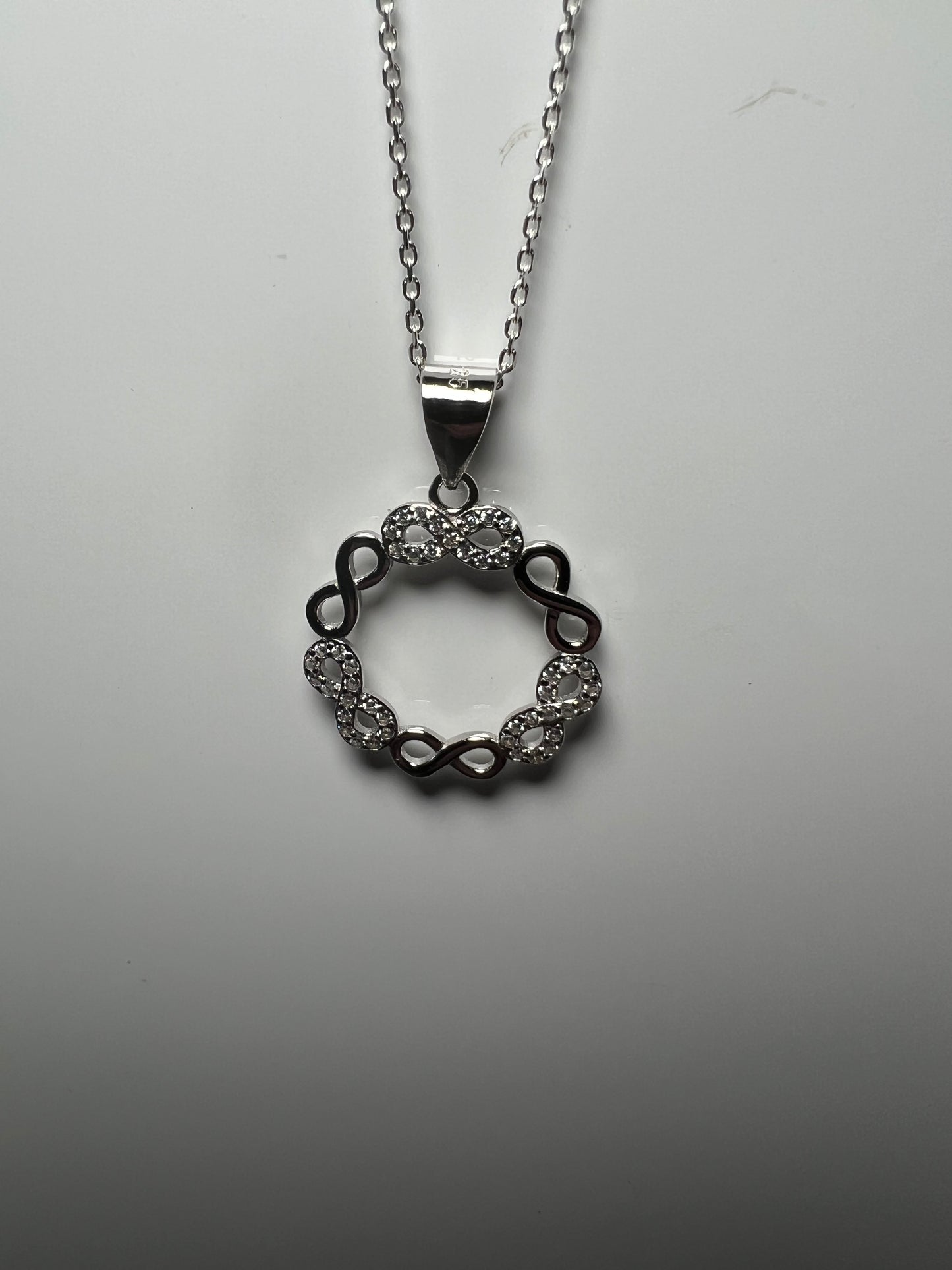 Infinity Ring Necklace