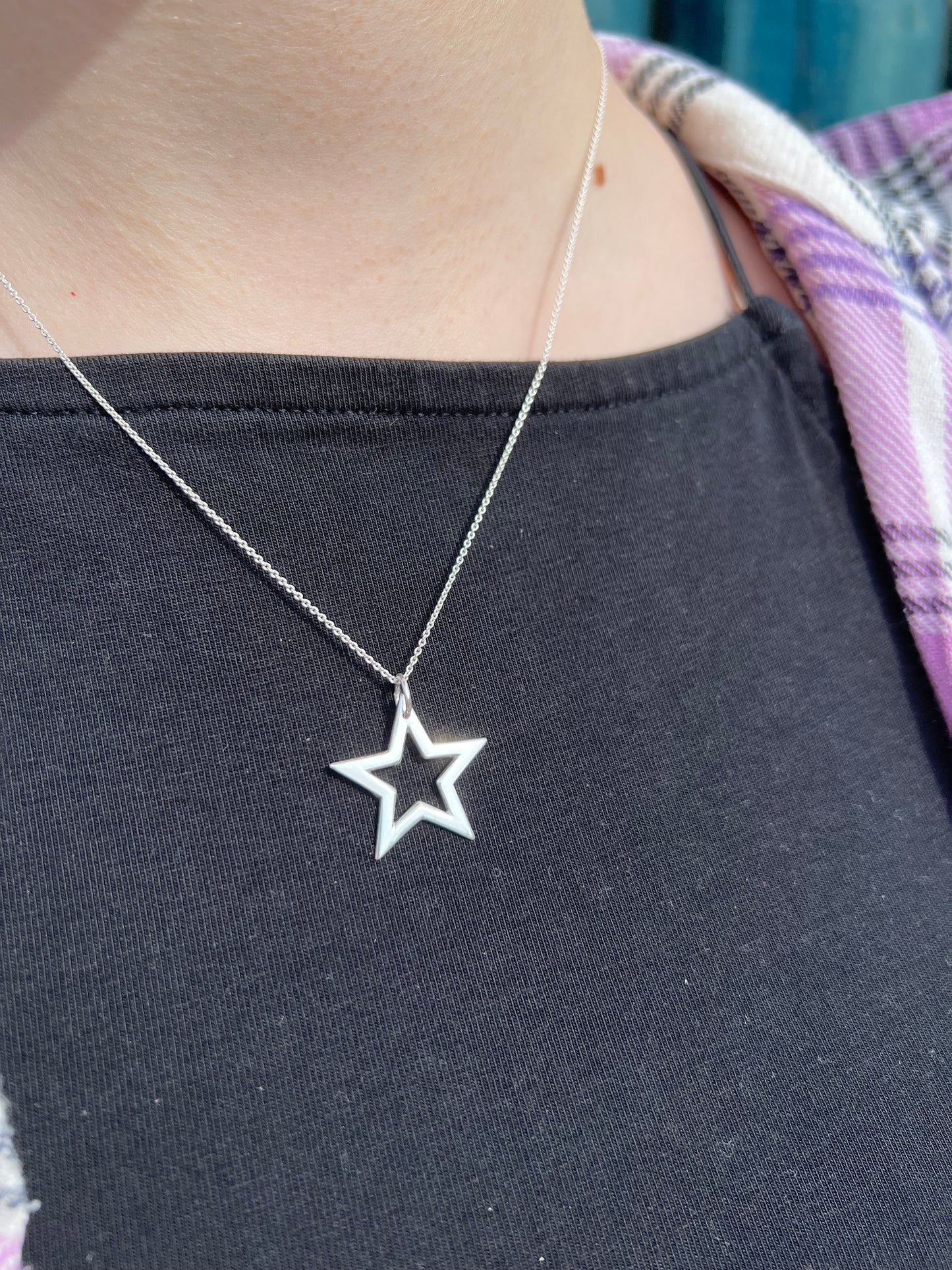 Star Outline Necklace