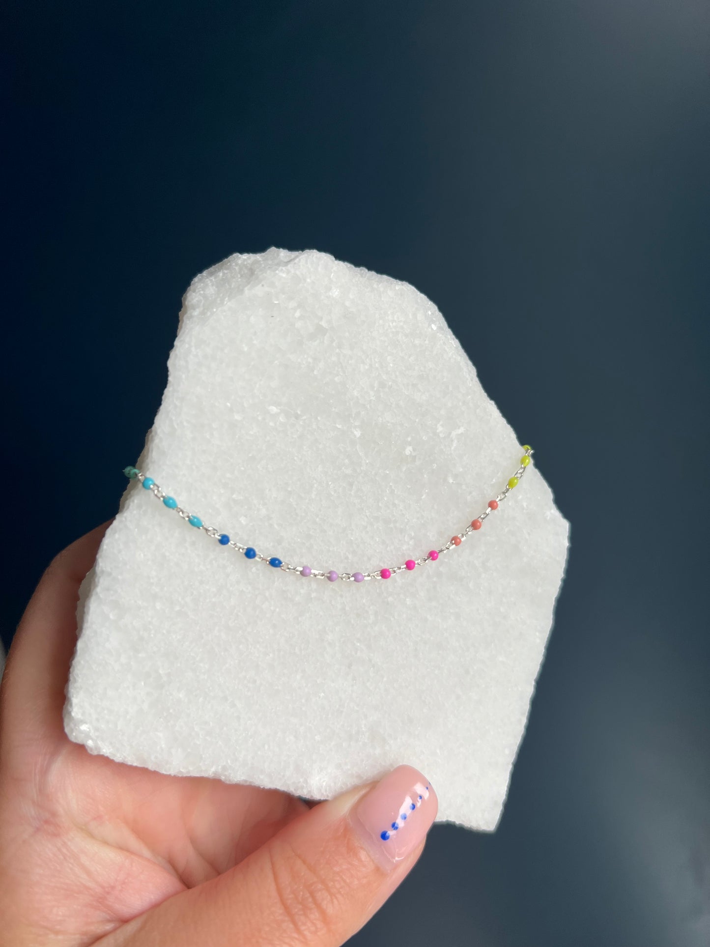 Dainty Rainbow Bracelet