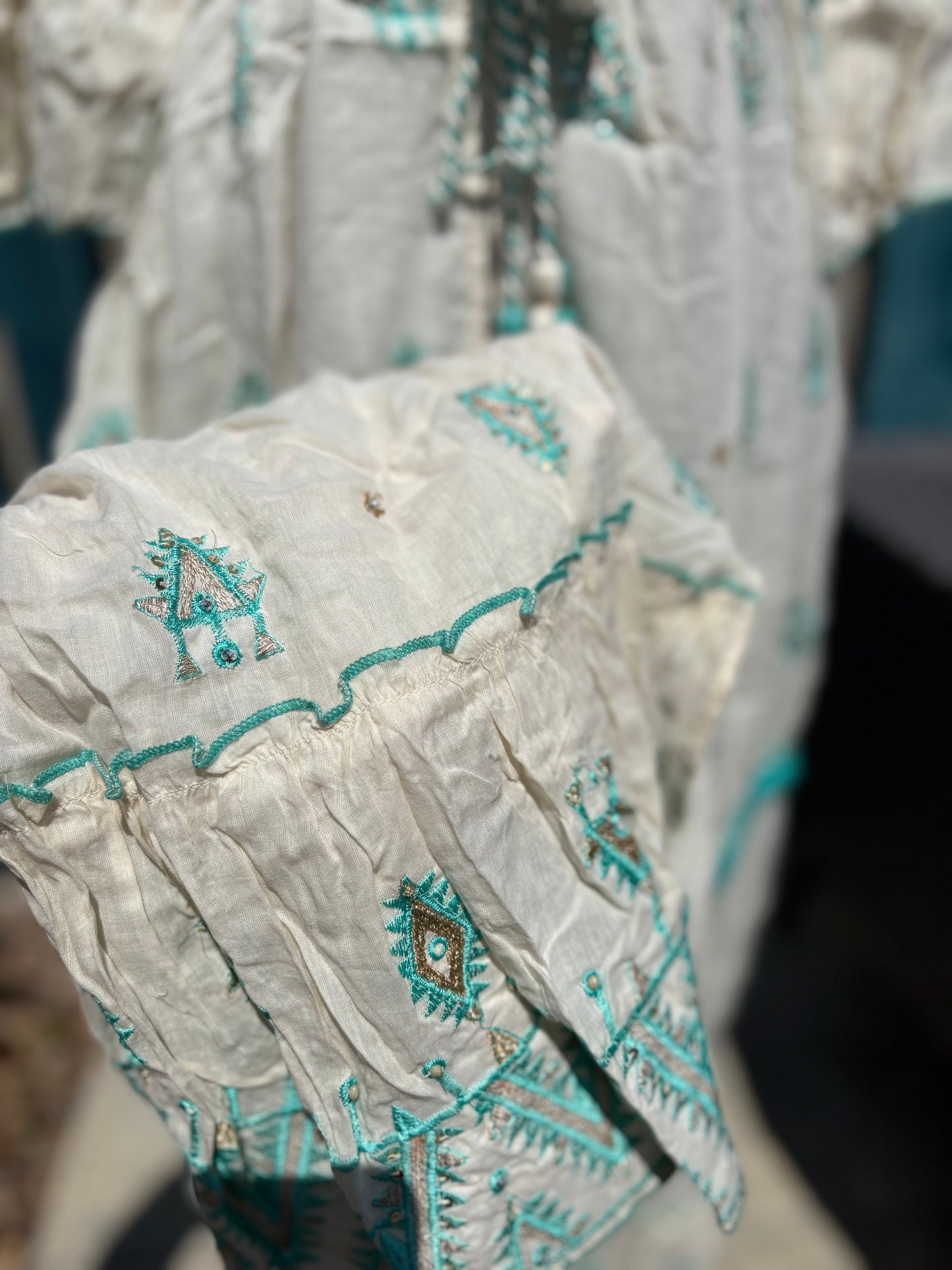 Embroidered Dress/Kimono