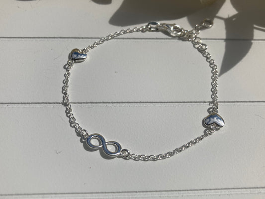 Infinity Heart Bracelet