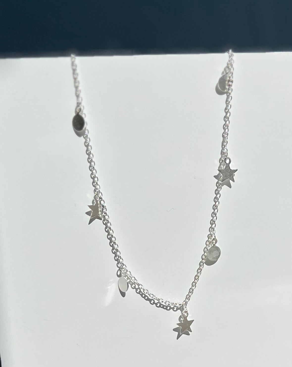 Star & Disc Necklace