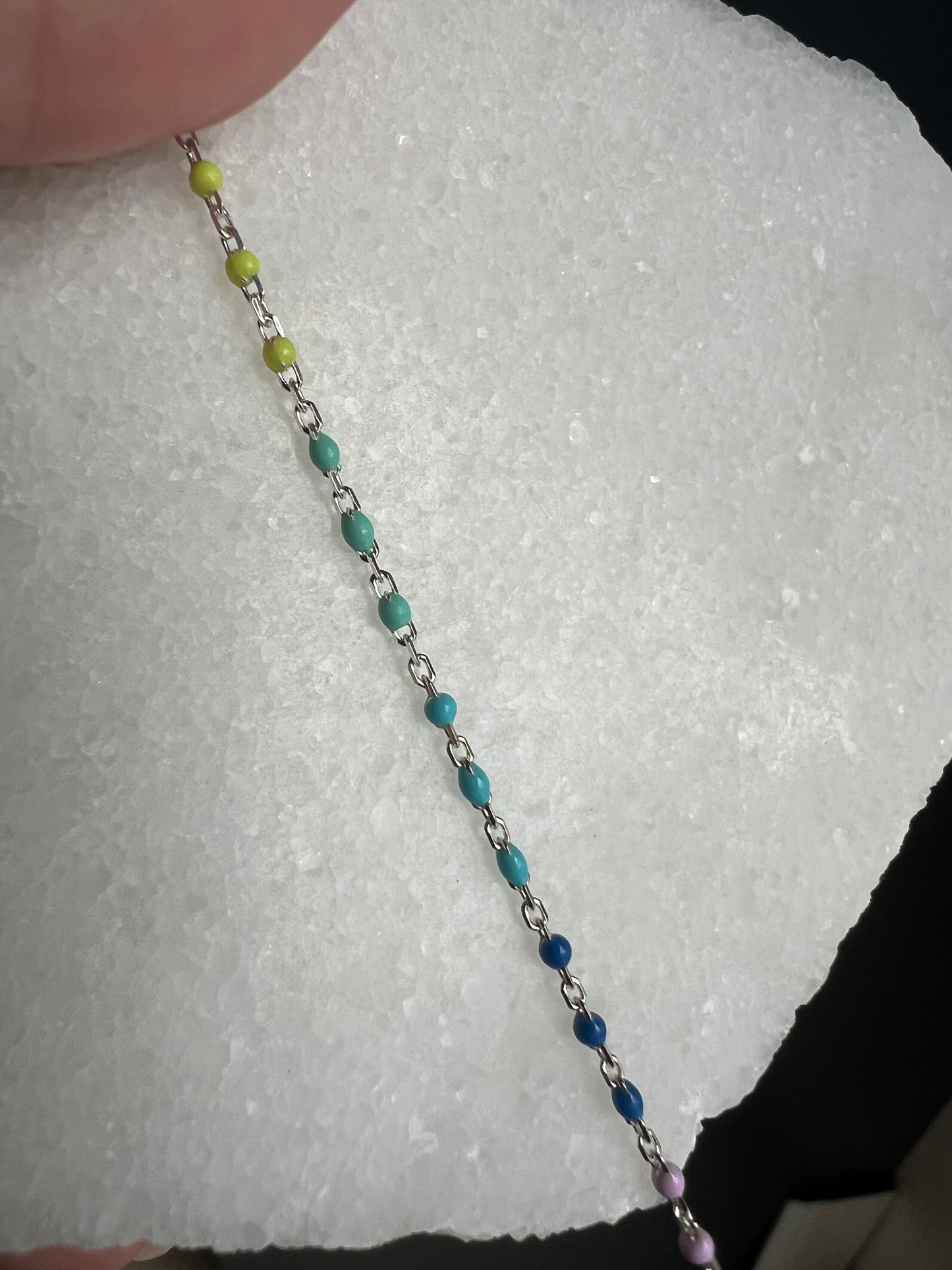 Dainty Rainbow Bracelet