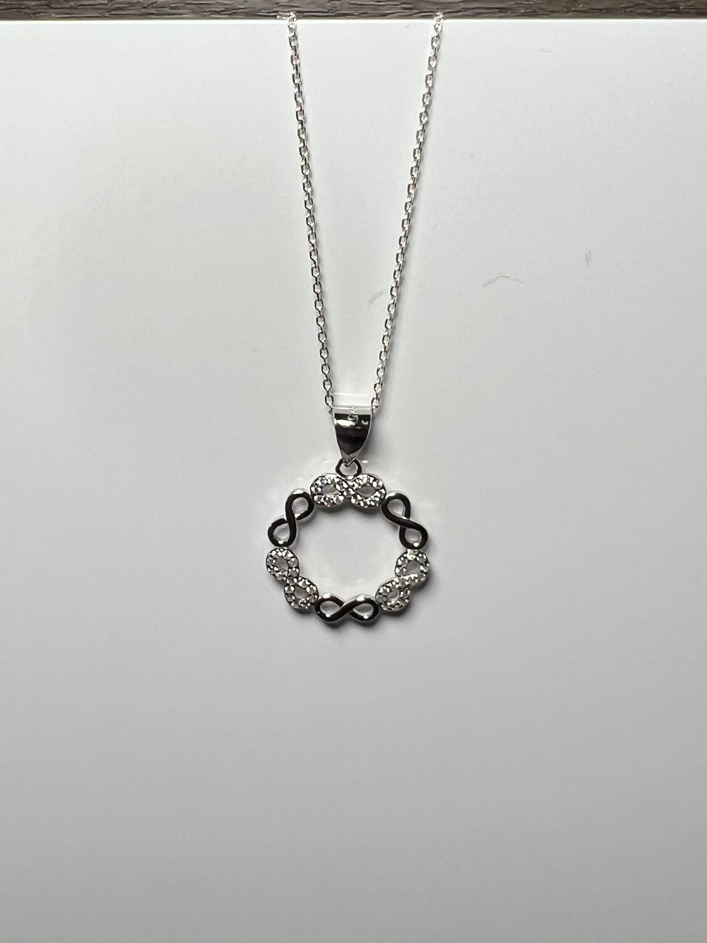 Infinity Ring Necklace