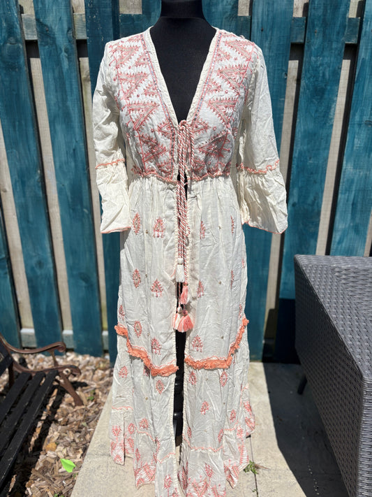 Embroidered Dress/Kimono