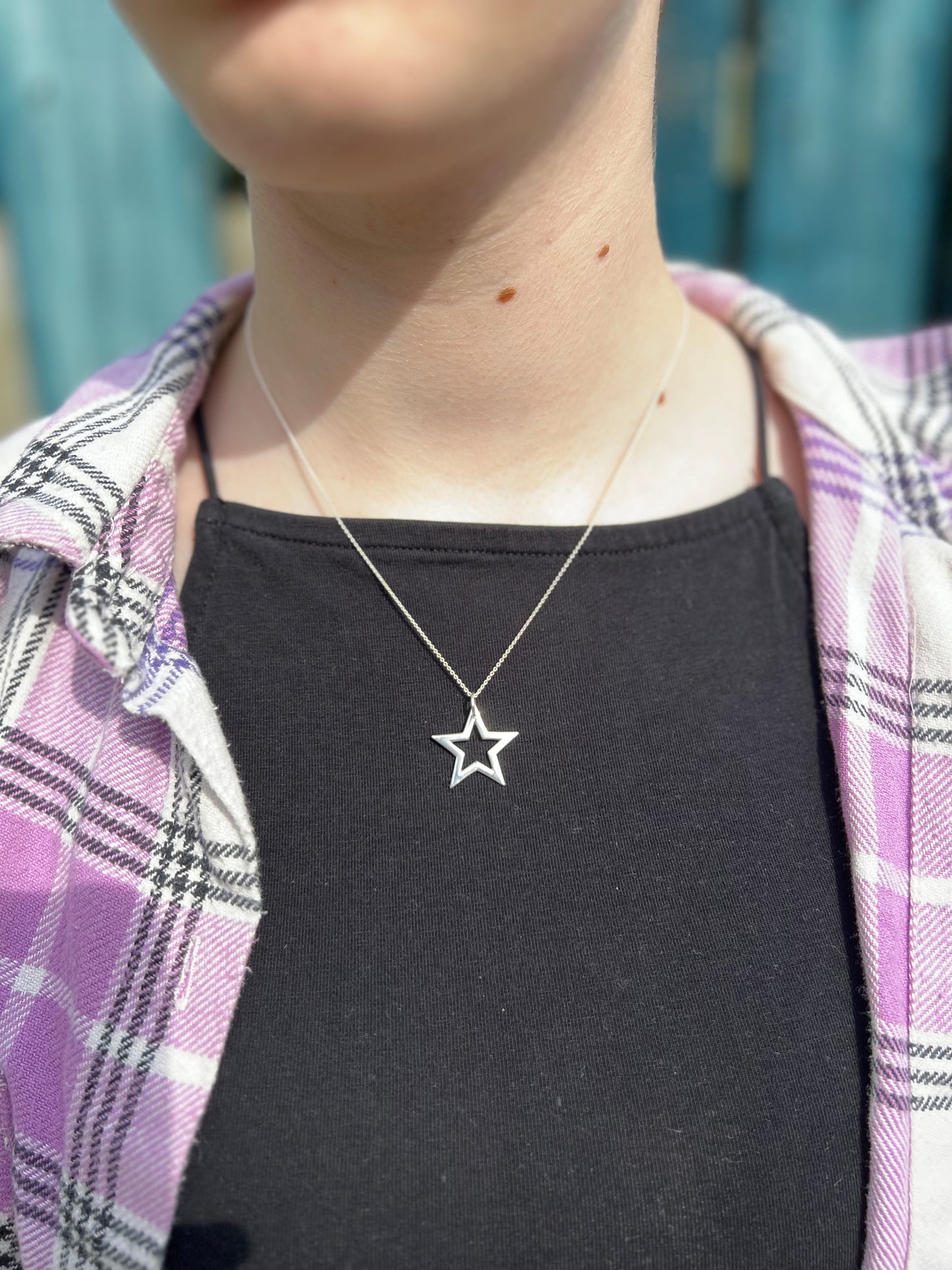 Star Outline Necklace