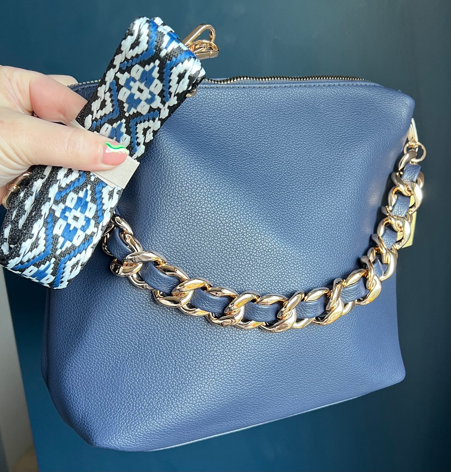 Airth Chain Slouch Bag