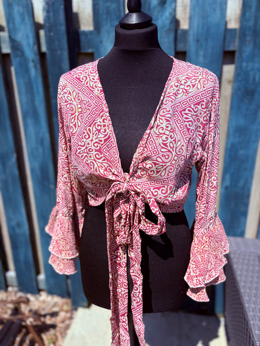Boho Tie Up Top