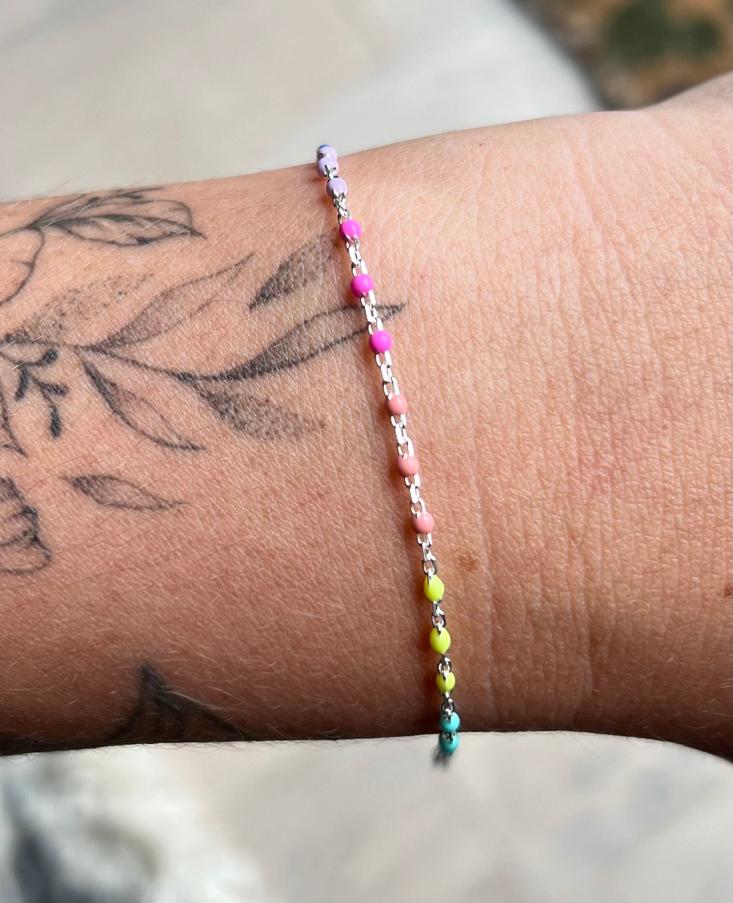 Dainty Rainbow Bracelet