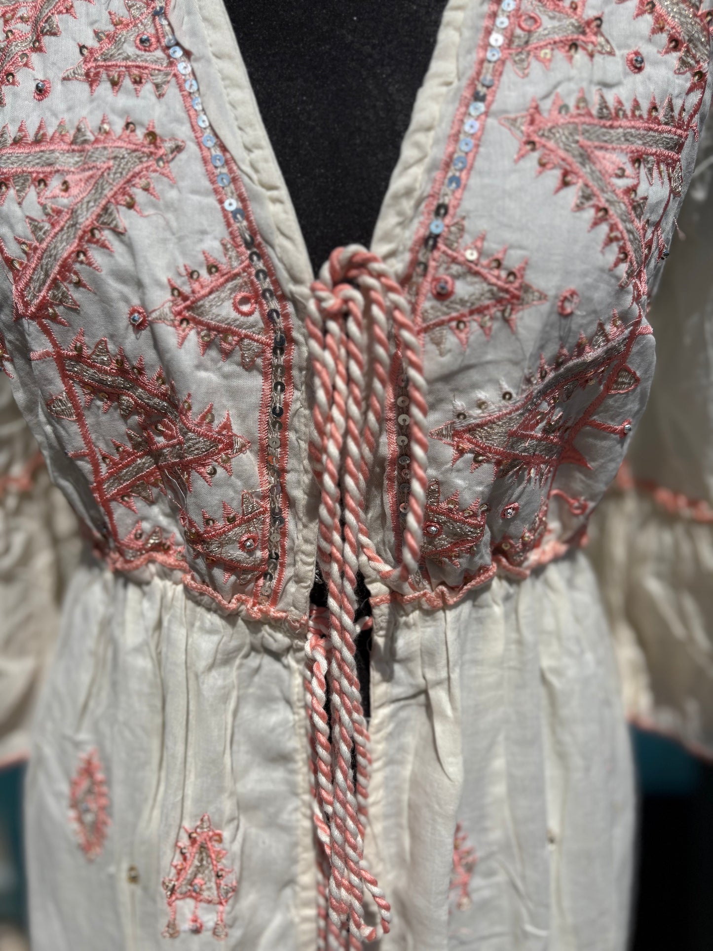 Embroidered Dress/Kimono