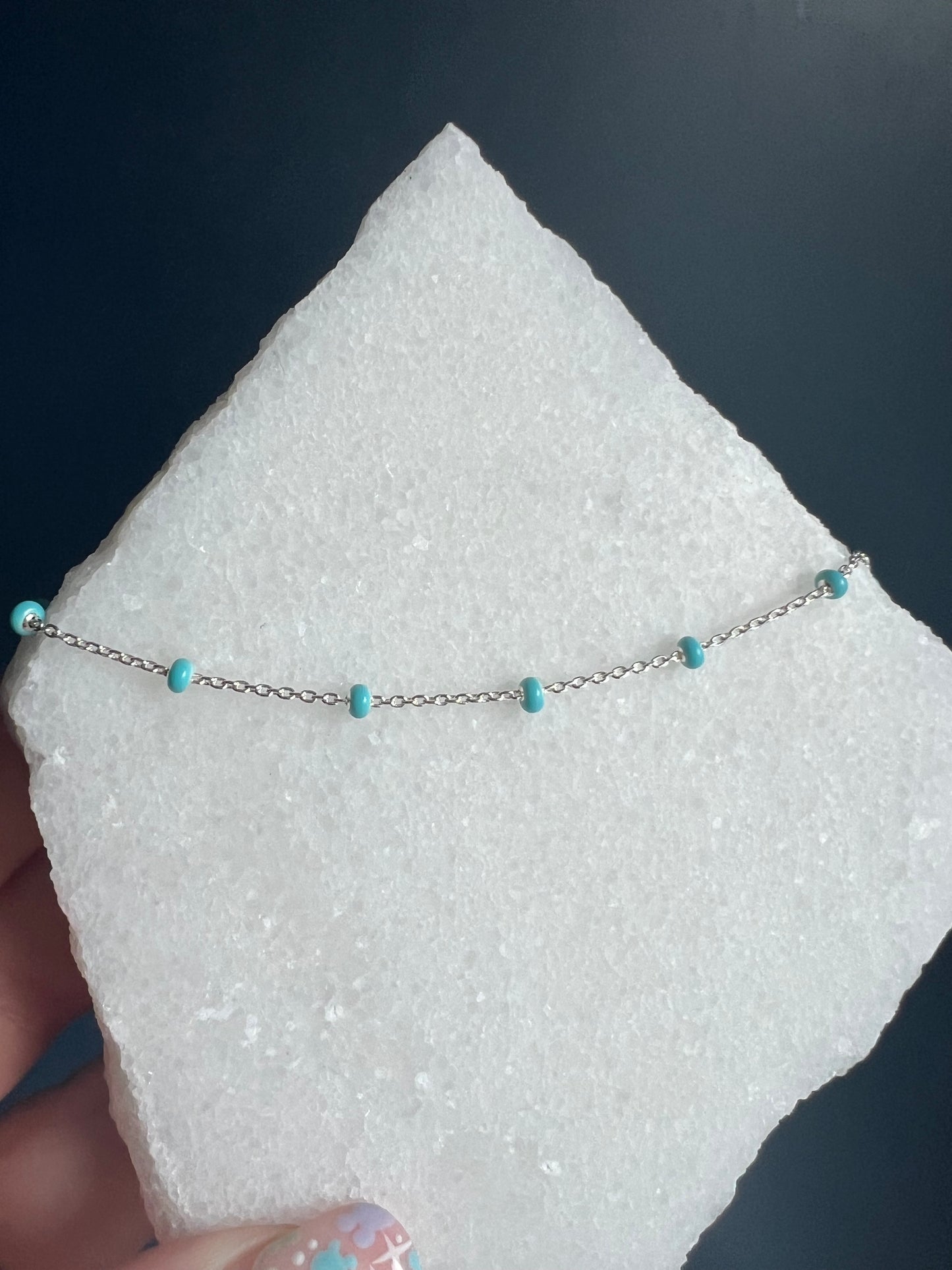 Dainty Turquoise Bracelet