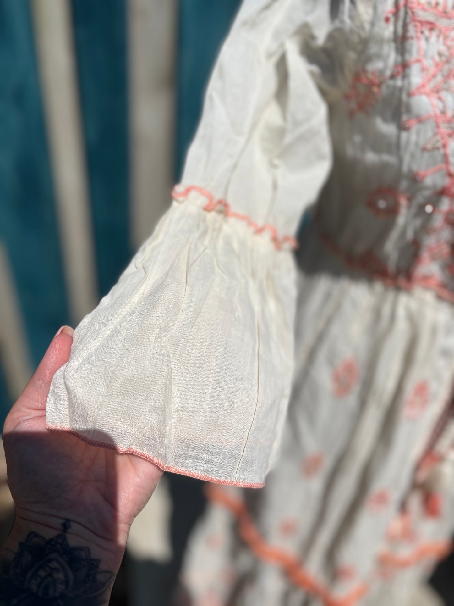 Embroidered Dress/Kimono