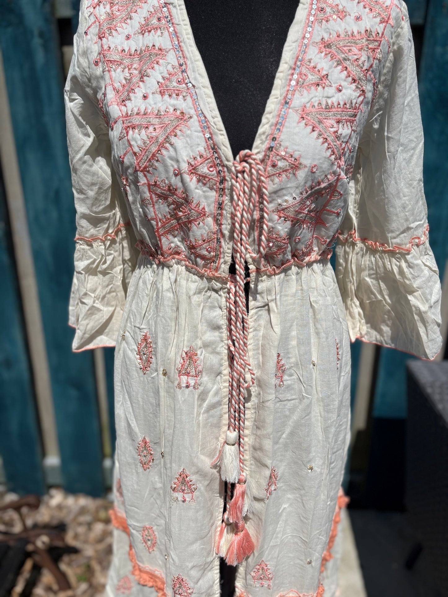 Embroidered Dress/Kimono