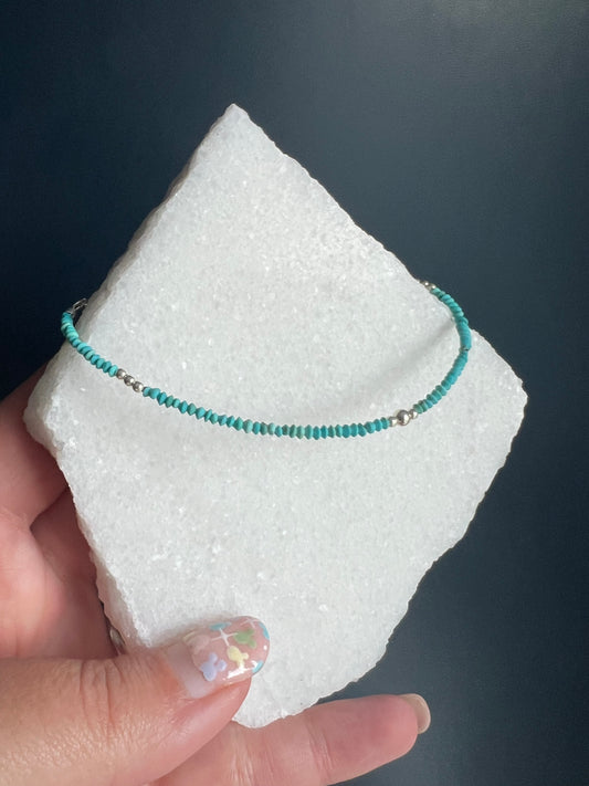 Turquoise Beaded Bracelet