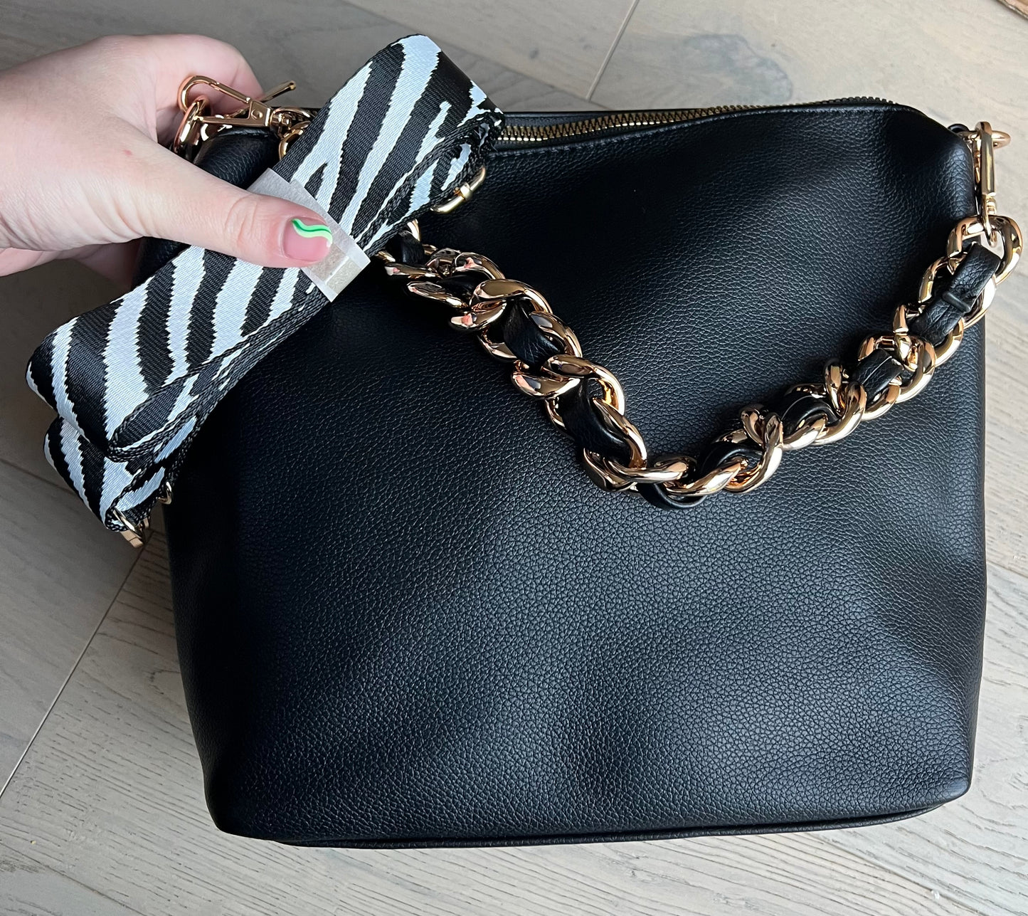 Airth Chain Slouch Bag