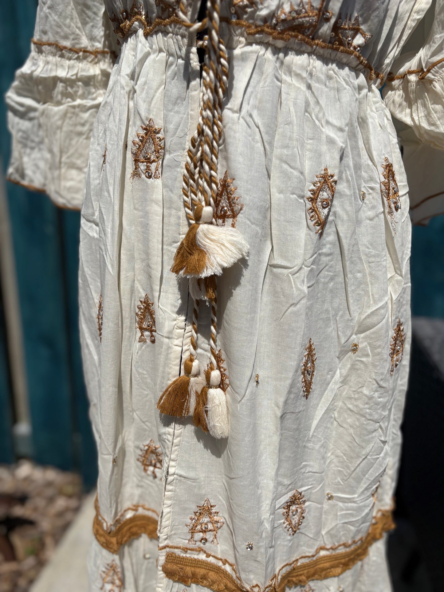 Embroidered Dress/Kimono