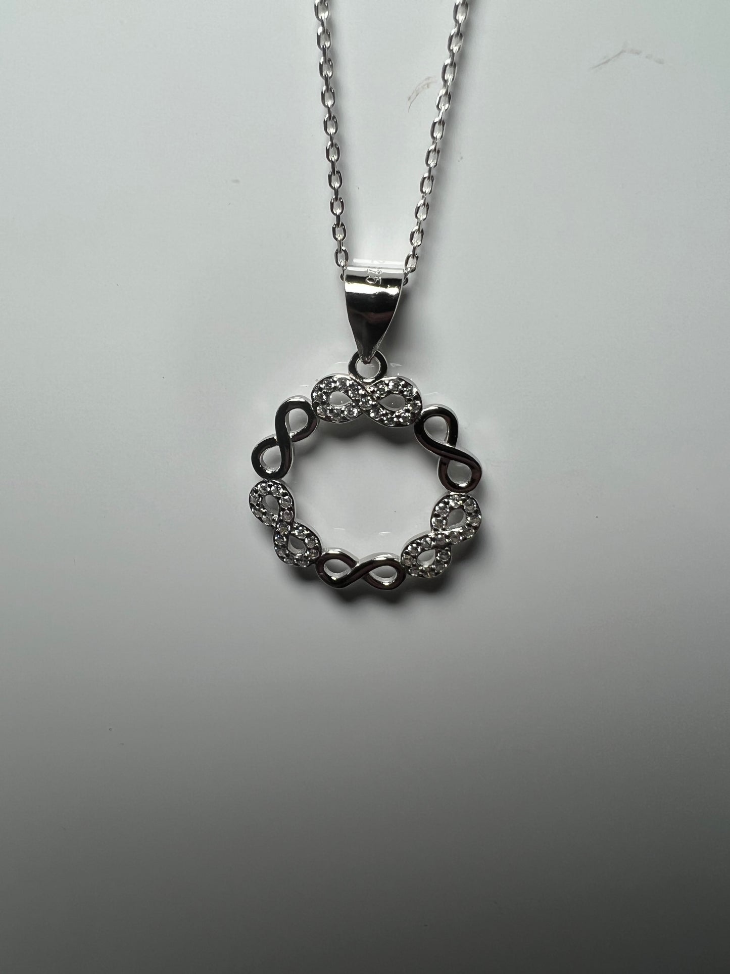 Infinity Ring Necklace