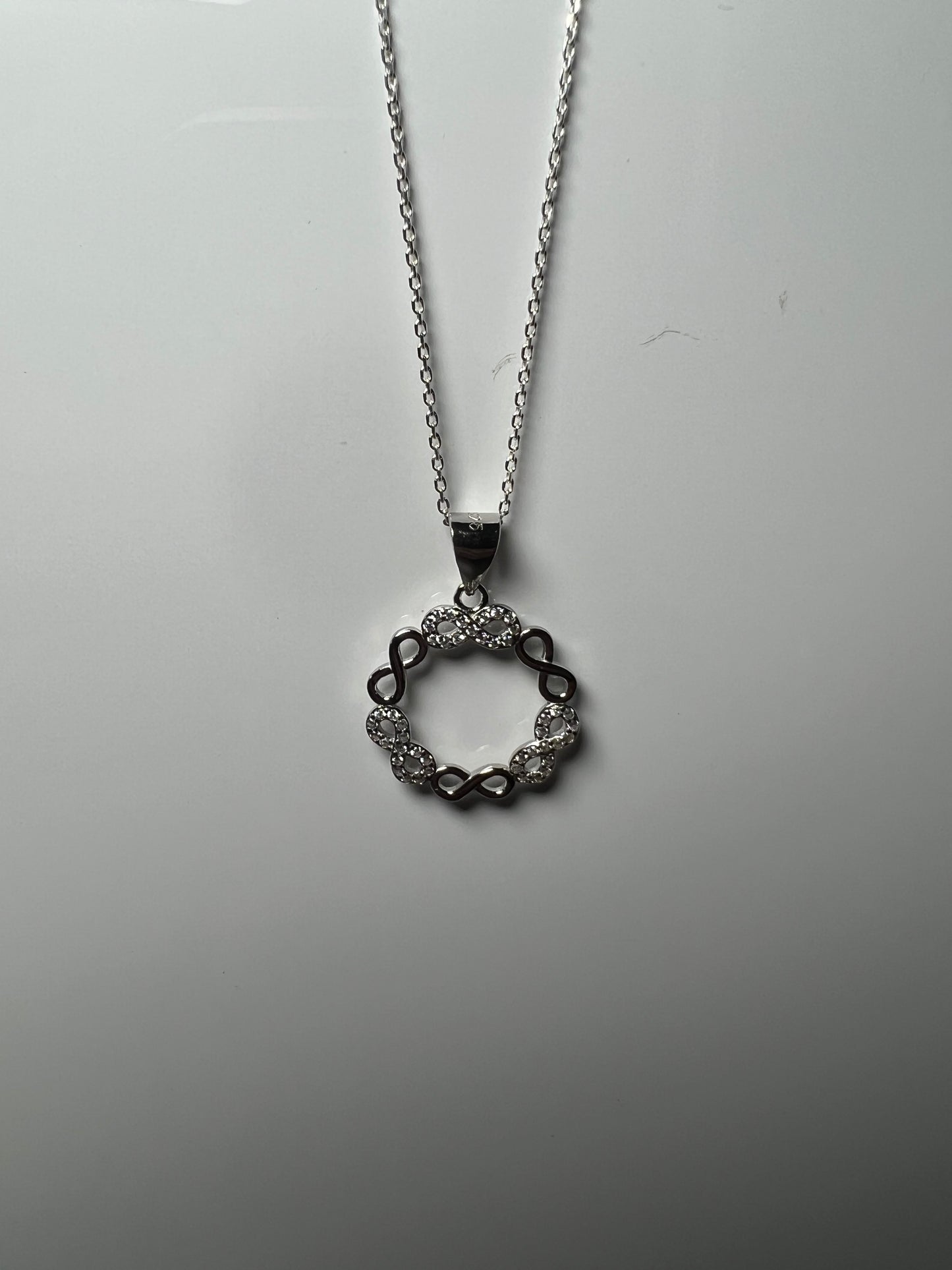 Infinity Ring Necklace