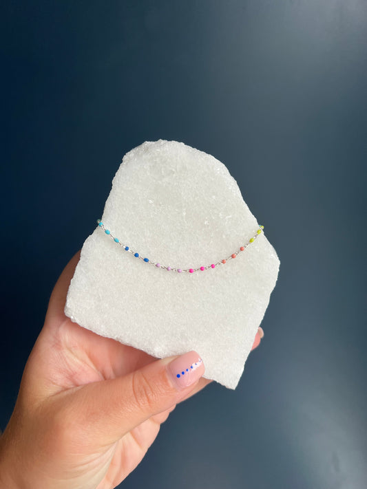 Dainty Rainbow Bracelet