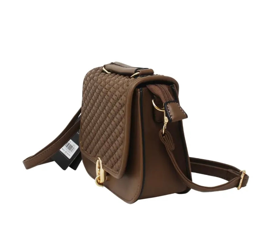 Textured Saddle Bag