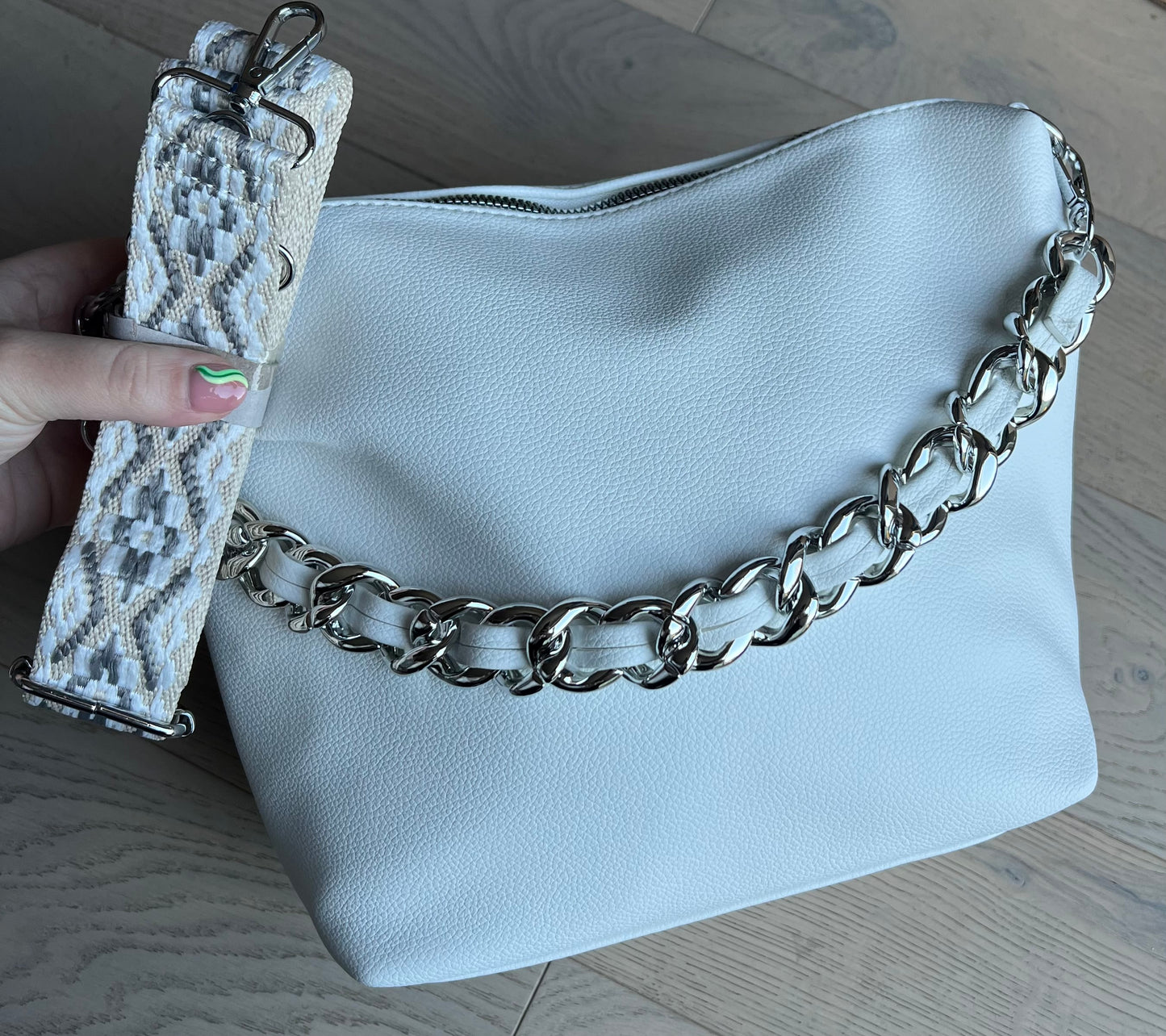 Airth Chain Slouch Bag