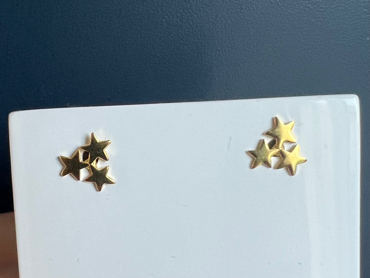 Triple Star Studs