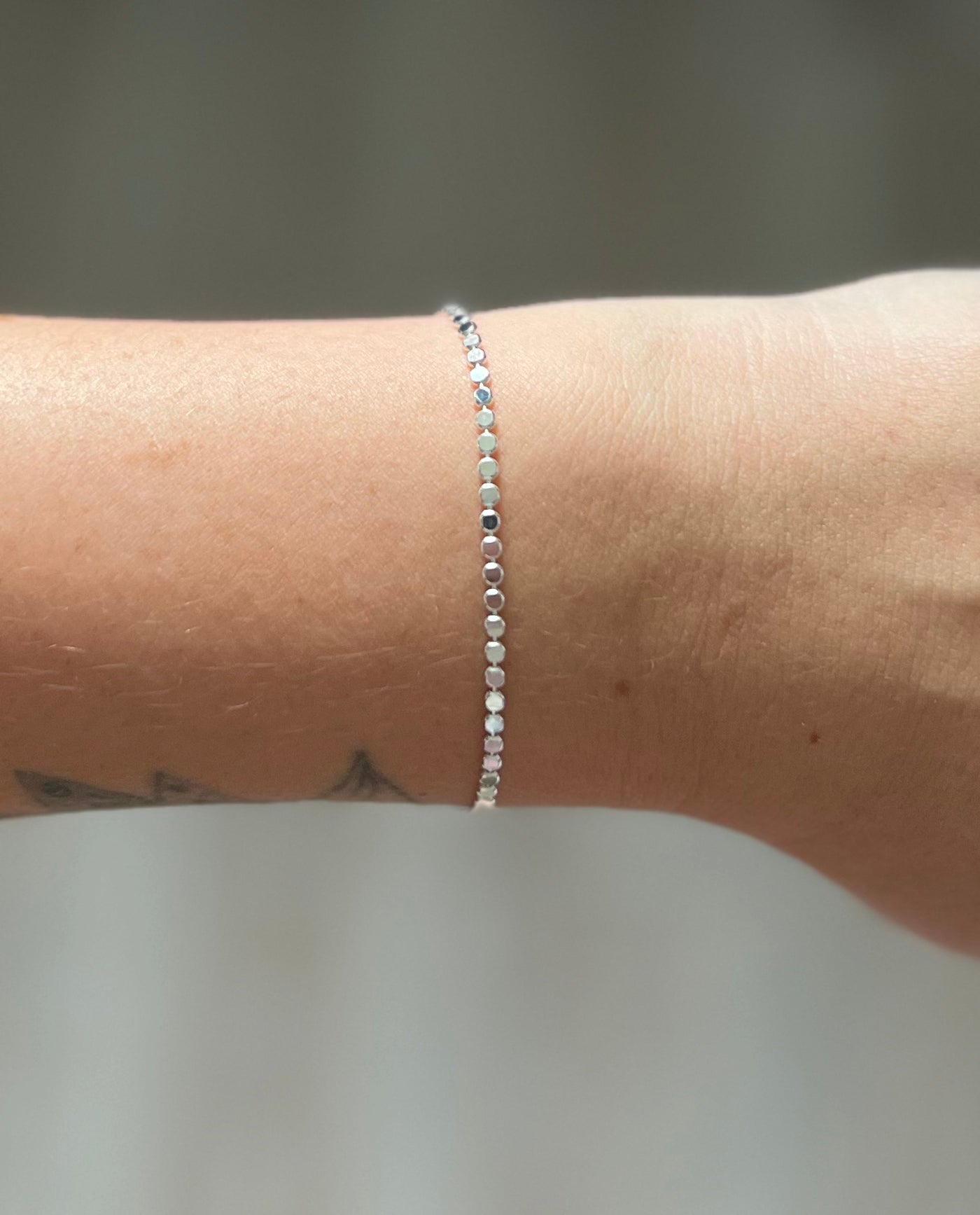 Flat Disc Bracelet