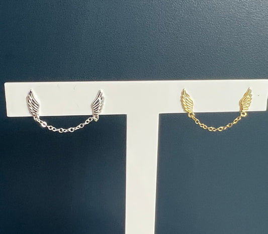 Double Wing Chain Studs