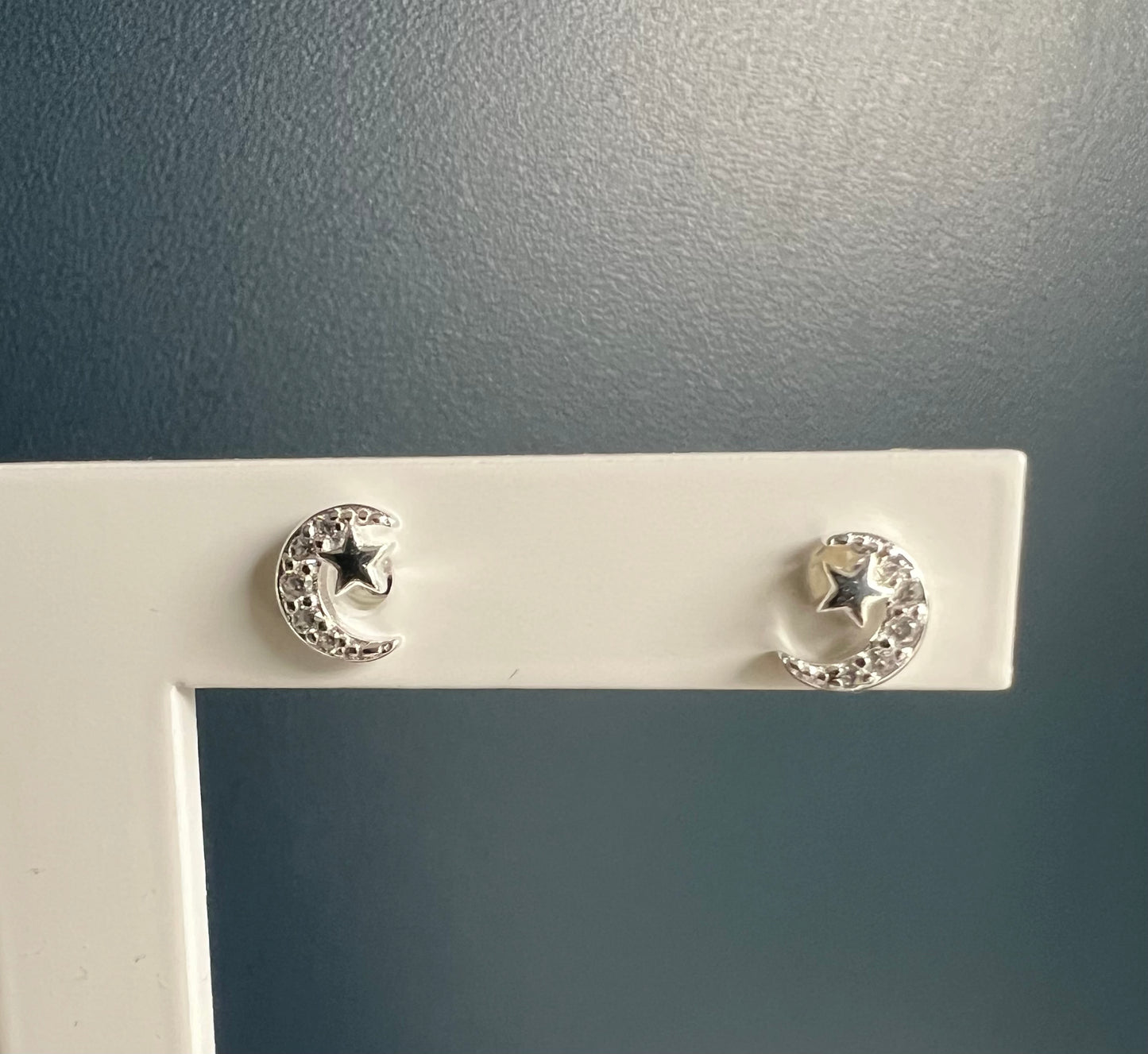 Sparkly Star & Moon Studs