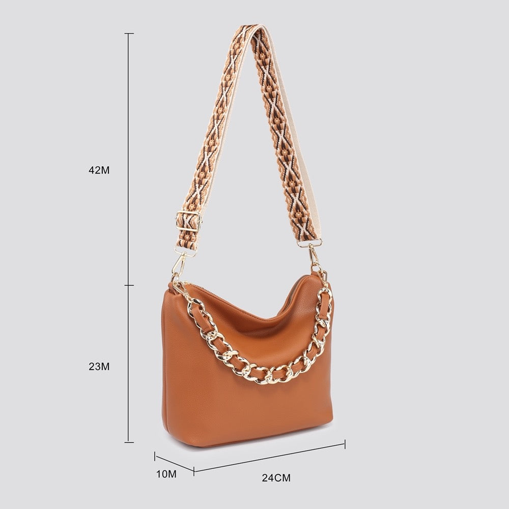 Airth Chain Slouch Bag