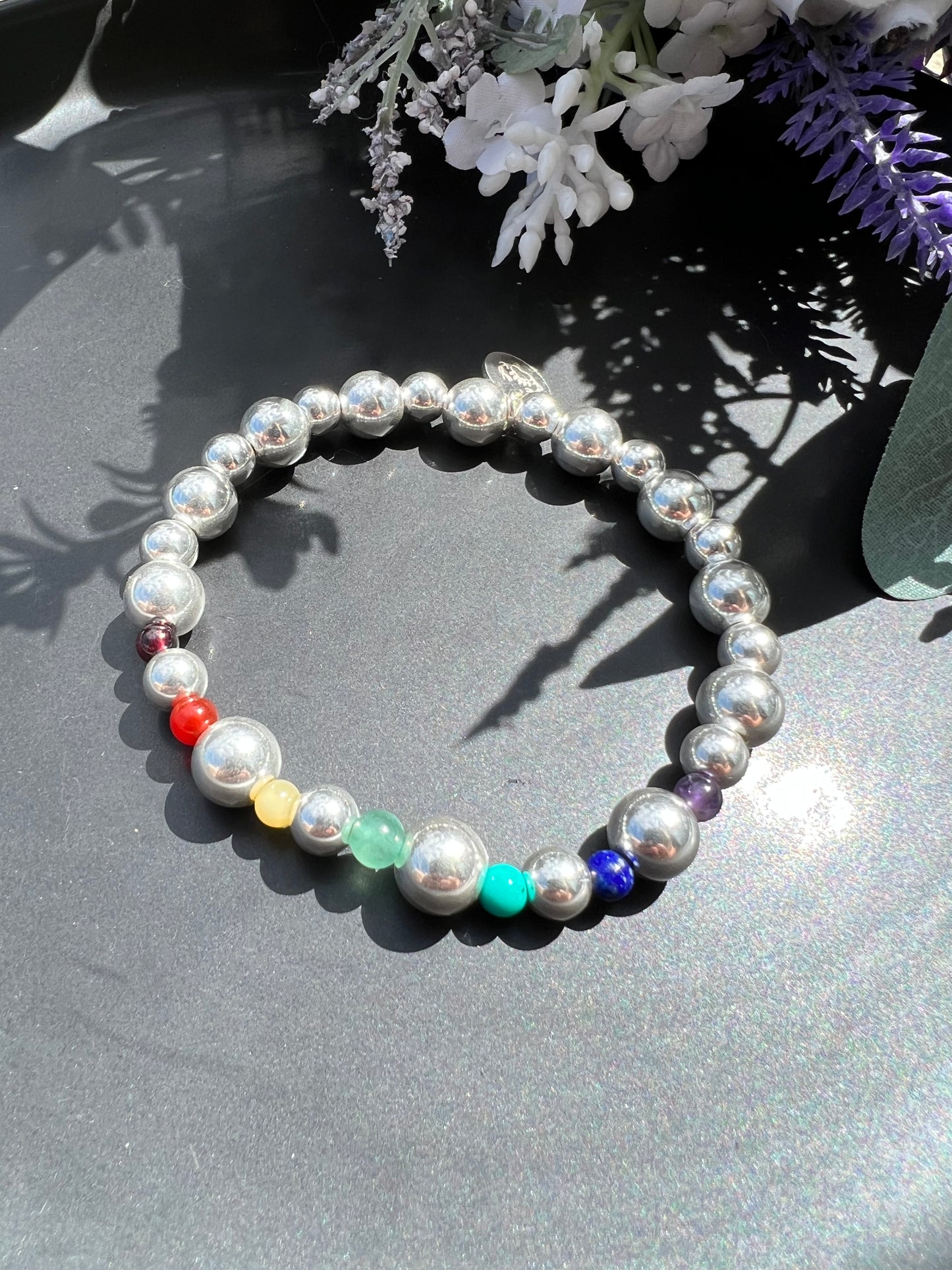 Chunky Spectrum Of Colours Bracelet
