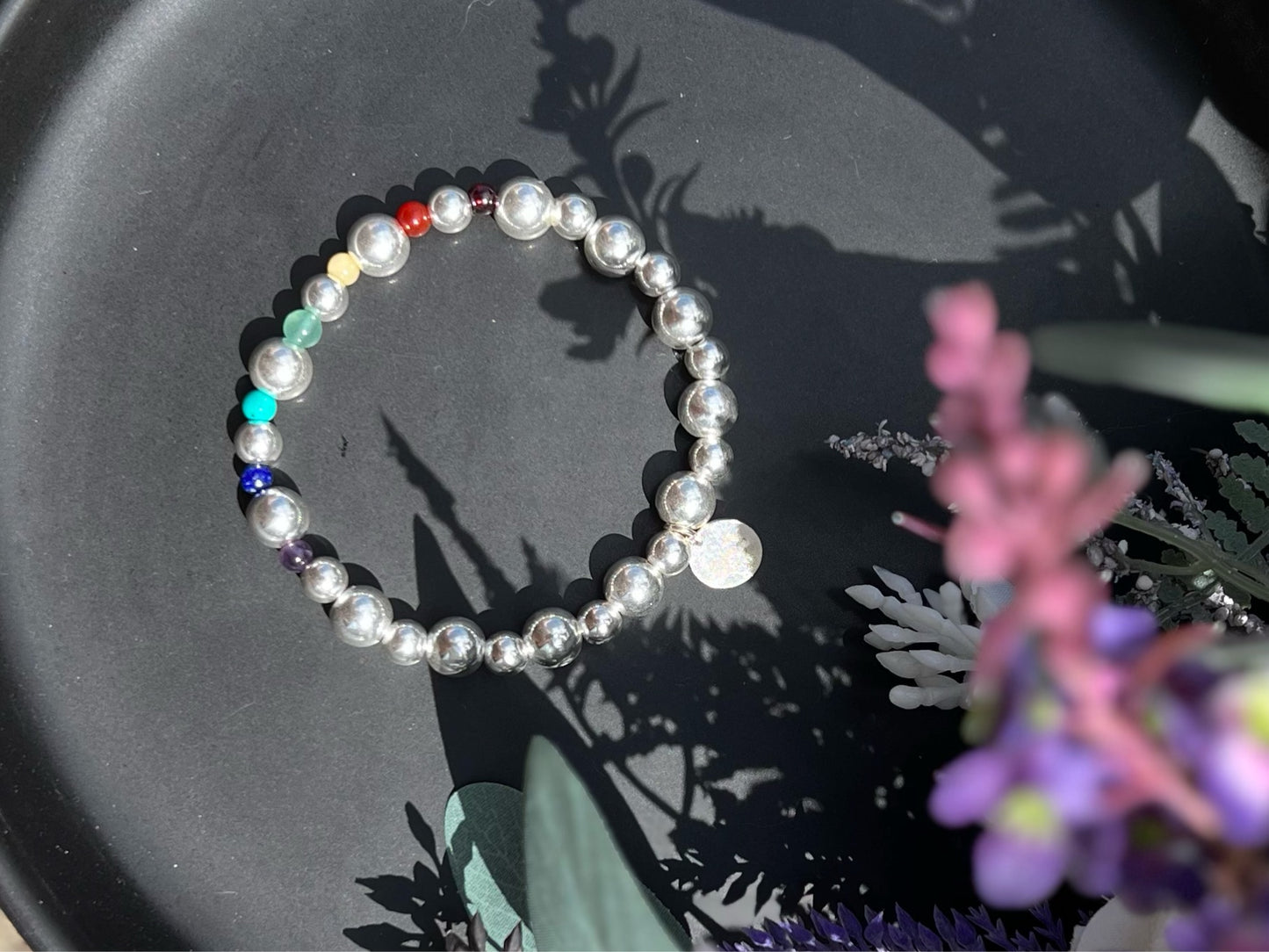 Chunky Spectrum Of Colours Bracelet