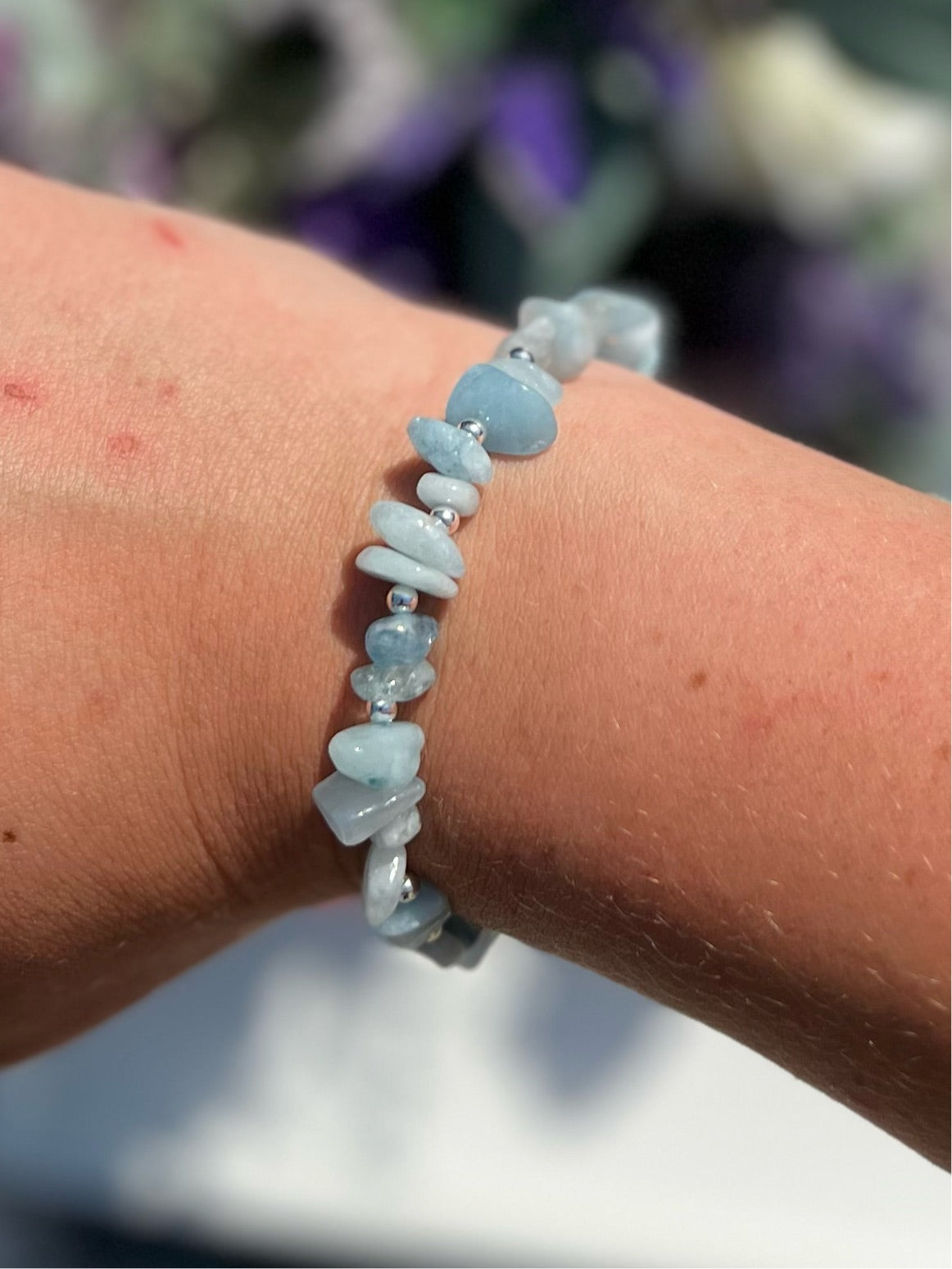 Maree Bracelet - Aquamarine